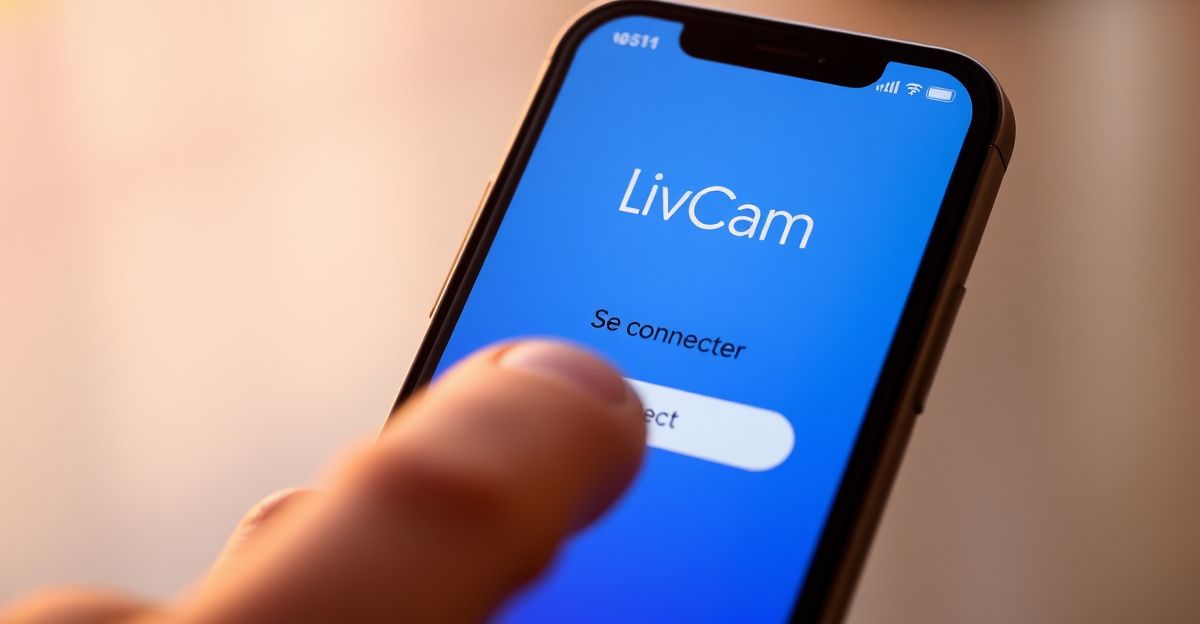 Étapes détaillées pour se connecter à son compte LivCam